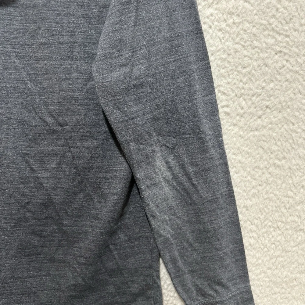 The North Face Hoodie Men's Size M Gray Standard Fit Tri-Blend Full‎ Zip USA